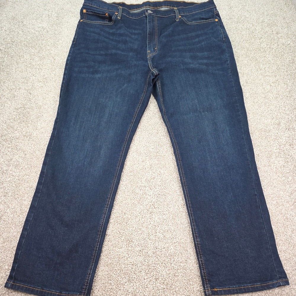Levis 541 Athletic Taper Jeans Mens 42x30 Dark Wash Blue Denim 18181-0014